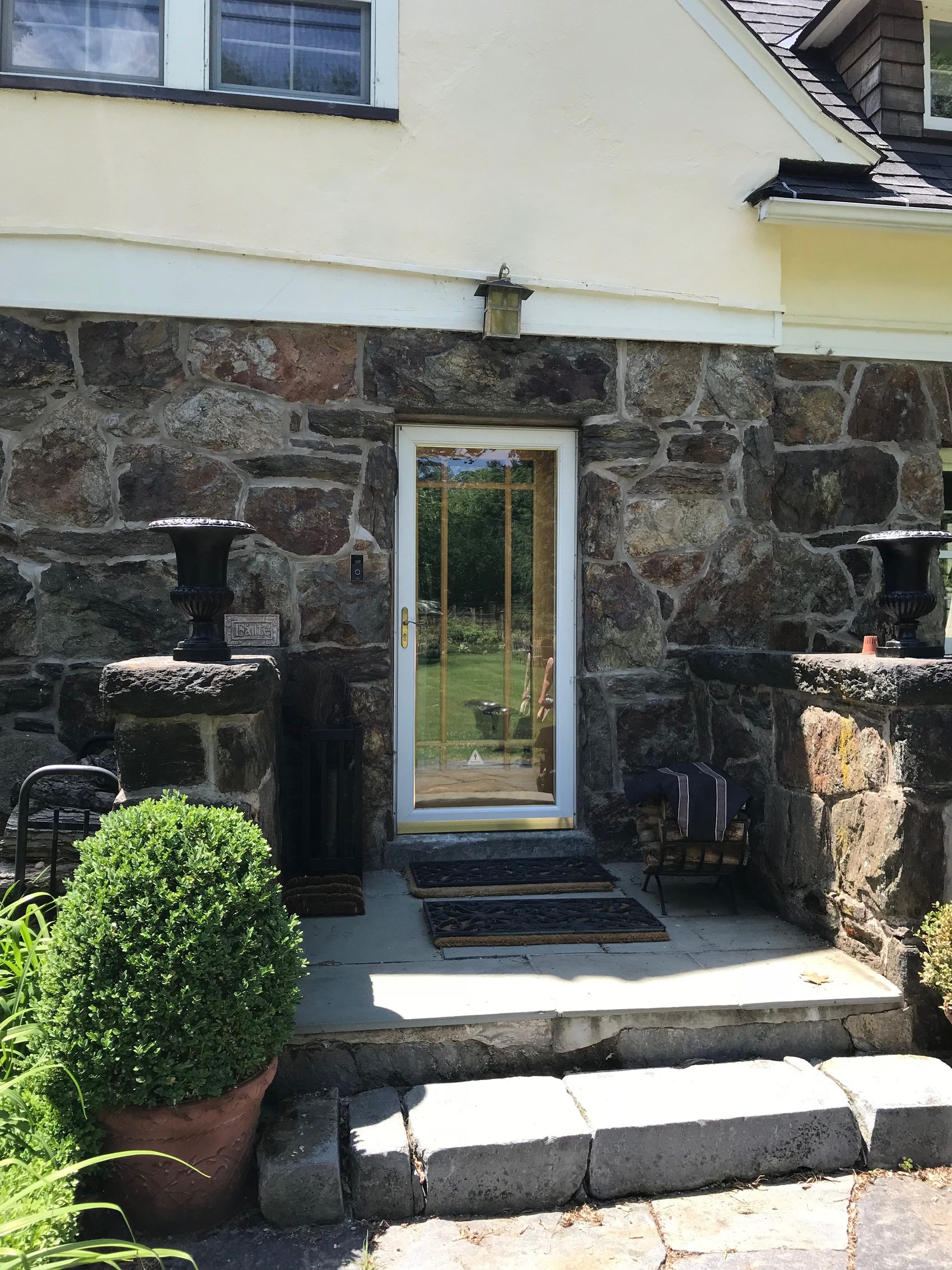Stonework and gardens